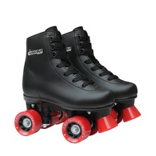Chicago Boys Rink Roller Skate - Black Youth Quad Skates - Size J10, Chicago ...