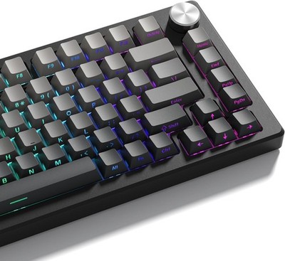Womier Double Shot PBT Keycaps Set 138 Keys, Cherry Profile Custom Keycaps 60...