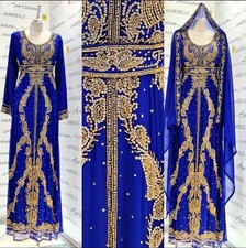 Kaftan SALE Stylish Fancy Farasha Islamic Hand Work Abaya Moroccan Dress Gown