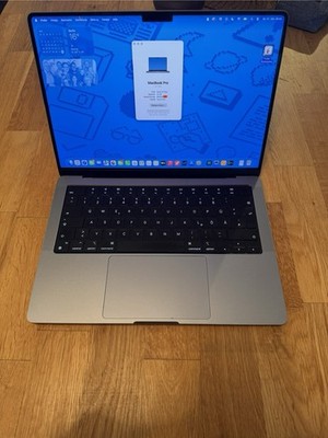 Apple MacBook Pro 14'' 2021 A2442  M1 Max 24-Core GPU 32GB 512GB Space Grau MwSt.