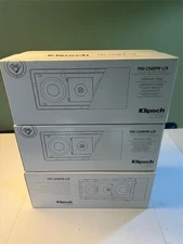 Brand New Klipsch PRO-250RPW LCR X 3 In-Wall Speakers