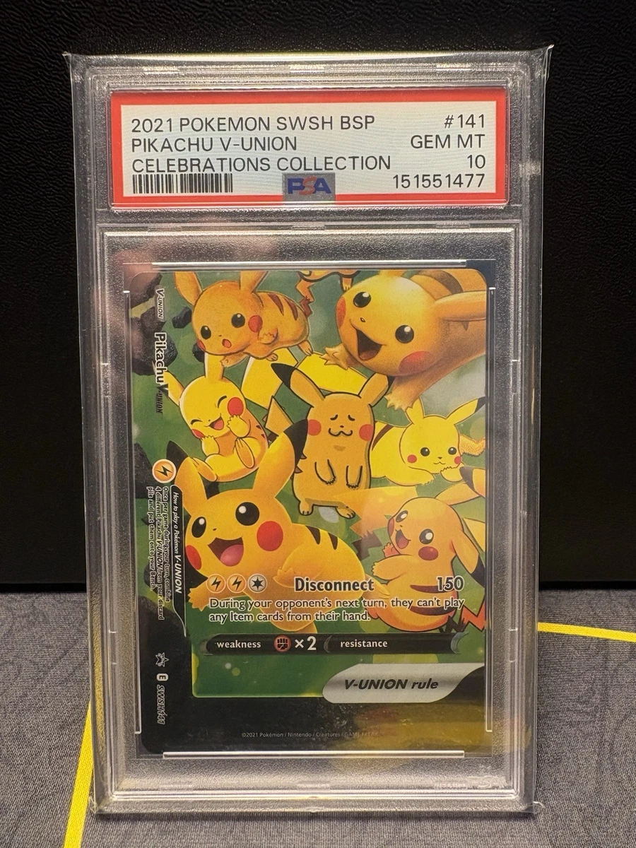 Pokémon TCG Grade 10 Pikachu Individual Collectible Card Game