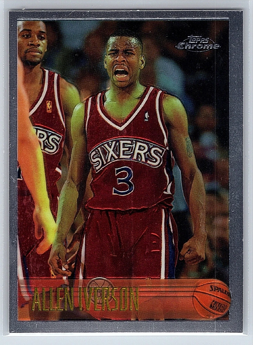 1996-97 Topps Chrome - Allen Iverson #171 for sale | eBay