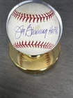 Jim Bunning HOF 1996 Autographed Signed National League Autograph Baseball*