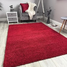 Machine Washable Rugs Small Large Thick Living Room Hallway Anti-Slip Plain Rug
