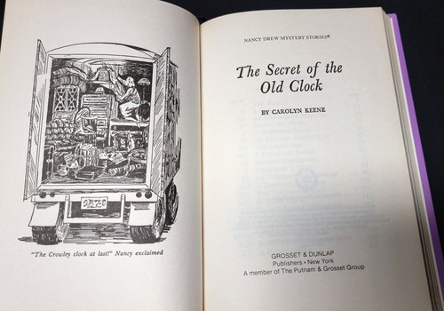 The Secret of the Old Clock (Nancy Drew, Book 1) - Hardcover - GOOD - Picture 3 of 13