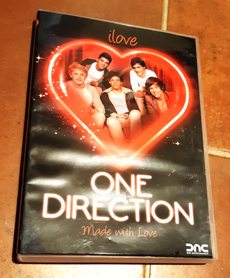 I LOVE ONE DIRECTION - MADE WITH LOVE (DVD ORIGINALE)