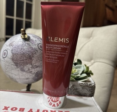 Elemis Frangipani Monoi Body Cream 6.7oz NEW Sealed Luxurious Moisturizer