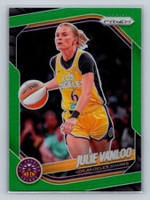2025 Panini Prizm WNBA #132 Julie Vanloo Green Prizms