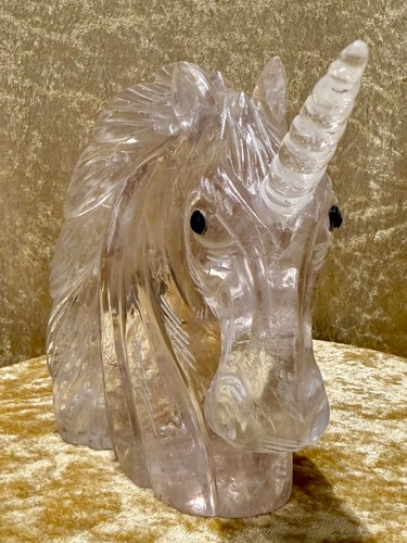 Bergkristall Einhorn, 1496 g Bergkristall Einhorn, 1496 g