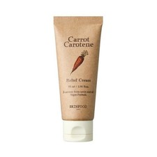 Crema Alivio Carroteno Zanahoria SKINFOOD 2.36oz / 70ml Renovación Vegana K-Beauty