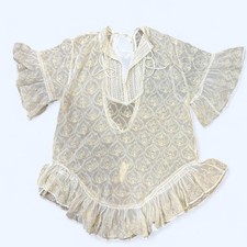 NWT Anthropologie “The Deco” Sheer Lace Tunic Dress/Coverup – Size Medium