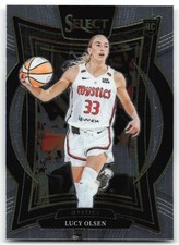 Lucy Olsen RC 2025 Panini Select WNBA Washington Mystics