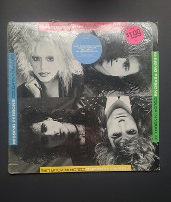 Missing Persons Color in Your Life LP Original 1986 US Pressing