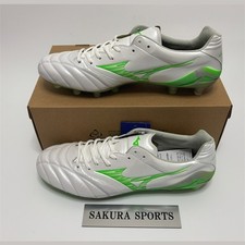 MIZUNO Soccer Cleats P1GA252037 MONARCIDA NEO 3 ELITE S. White Pearl/Neon Green