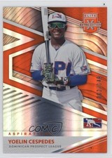 2020 Elite Extra Edition Aspirations Orange 2/149 Yoeilin Cespedes Yoelin 0q3
