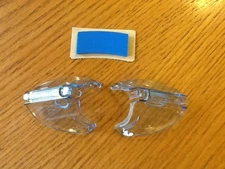 B26+ Side Shields Wing Mate Pair Eye Glasses safety Protector & Comfort Cushions