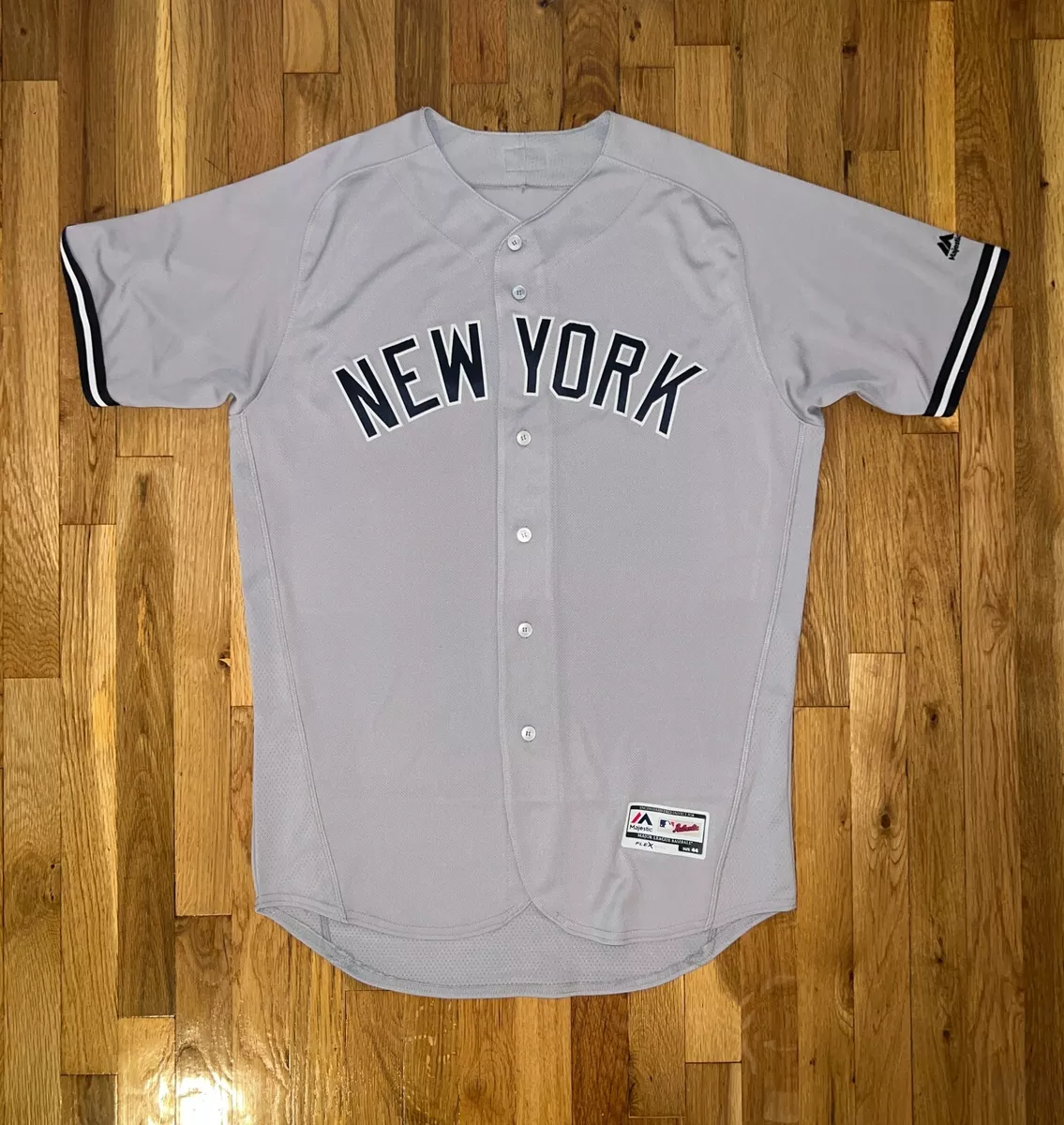 NEW YORK YANKEES Authentic Majestic Flex Base Jersey 44 Jeter Judge Rivera  RARE