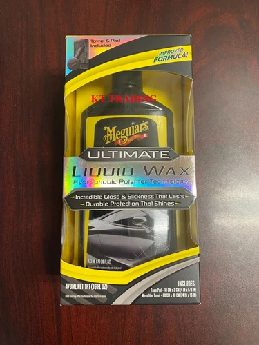 Meguiar's ULTIMATE LIQUID WAX Long-Lasting Synthetic Polymer Water Beading KIT 
