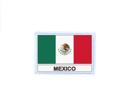 Aufnäher Patch Badge bedruckt Flagge MEX Mexiko
