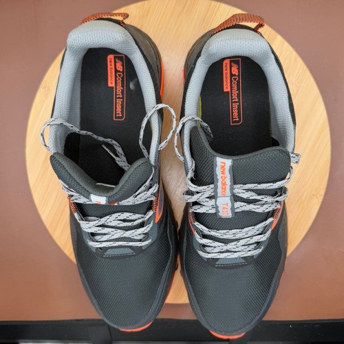 New Balance 410 V8 Trail Running Shoes Hiking Black/Orange Men’s Sz 13 2E - Picture 7 of 10