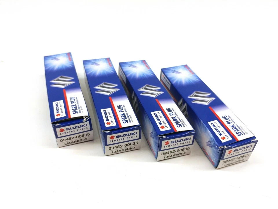 4x Bujías Nuevas Genuinas Suzuki NGK LMAR8BI-9 V-STROM DL1000 DL1050 14-24 #D138 Foto 4 de 4