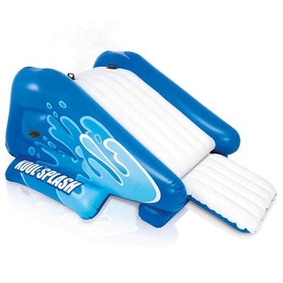  Wasserrutsche Aufblasbar Pool Rutsche Rutschbahn Kool Splash Blau INTEX