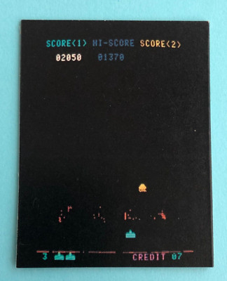FromJapanです。 Invader Game card Taito Corporation Very Rare Japanese No.36 41240