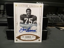 National Treasures Century Legends Autograph Steelers Joe Greene 15/25  2012