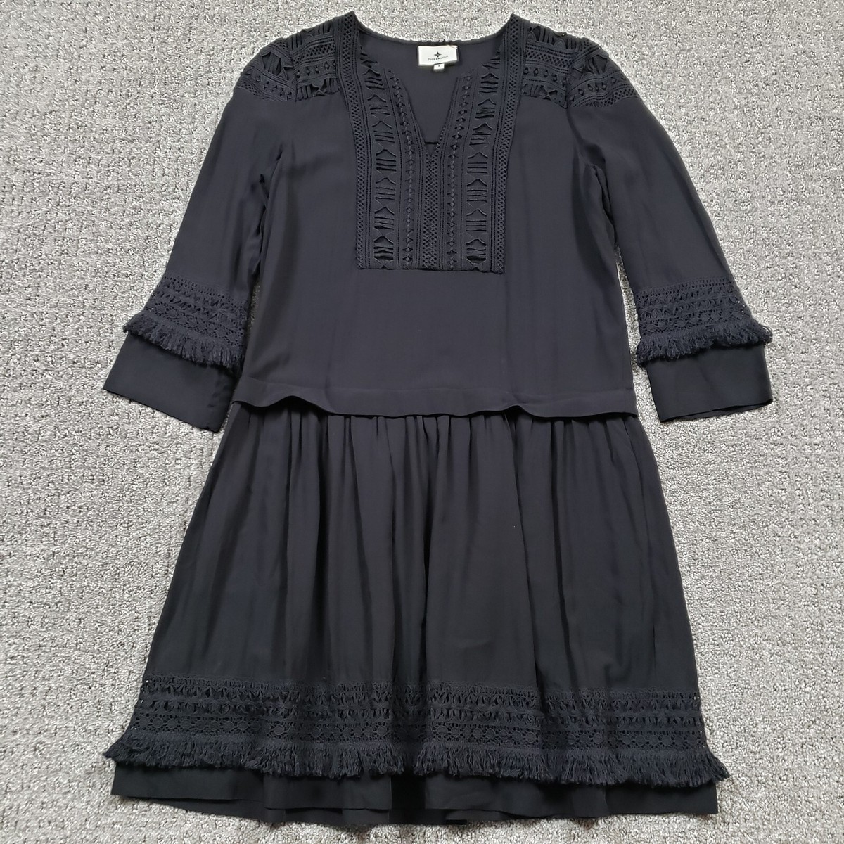 chinese dress ladies Black Catalina Dress
