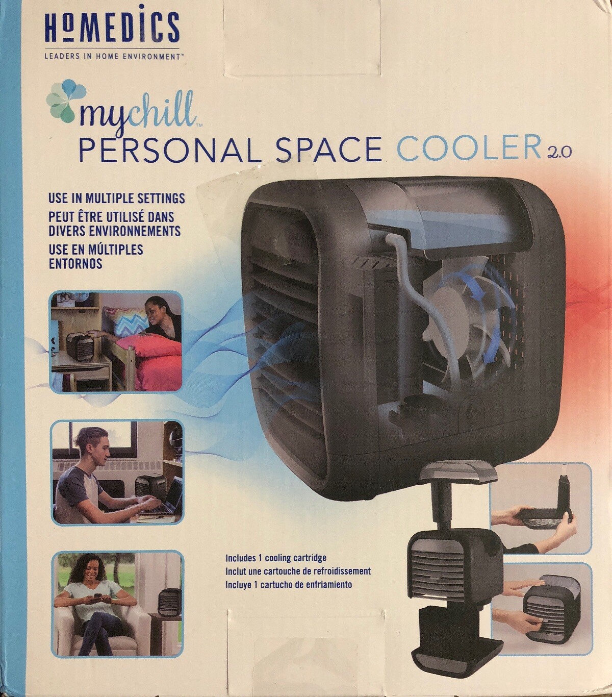 homedics mychill personal space cooler reviews