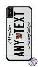 Funda de teléfono con matrícula Maryland 2000 para iPhone 12 Samsung A11 LG Google 4