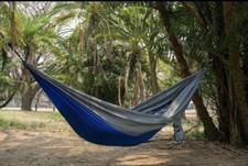 Hammock made out of parachute fabric