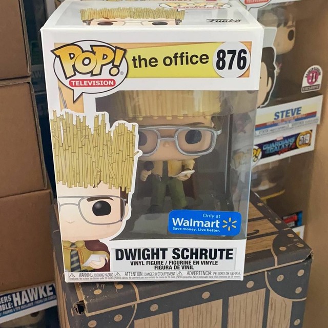 dwight schrute hay king funko pop