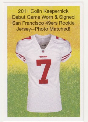 colin kaepernick game jersey