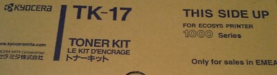 original Kyocera TK-17 TK17 Toner für FS-1000 1010 1050 neu A-Ware