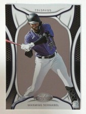 2023 Panini Chronicles #26 Warming Bernabel Certified Colorado Rockies Baseball