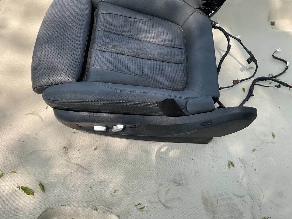 BMW 540i 530I G30 2017-2022 OEM ASIENTO DELANTERO IZQUIERDO MARCO DE PISTA INFERIOR CON MOTOR Foto 2 de 4
