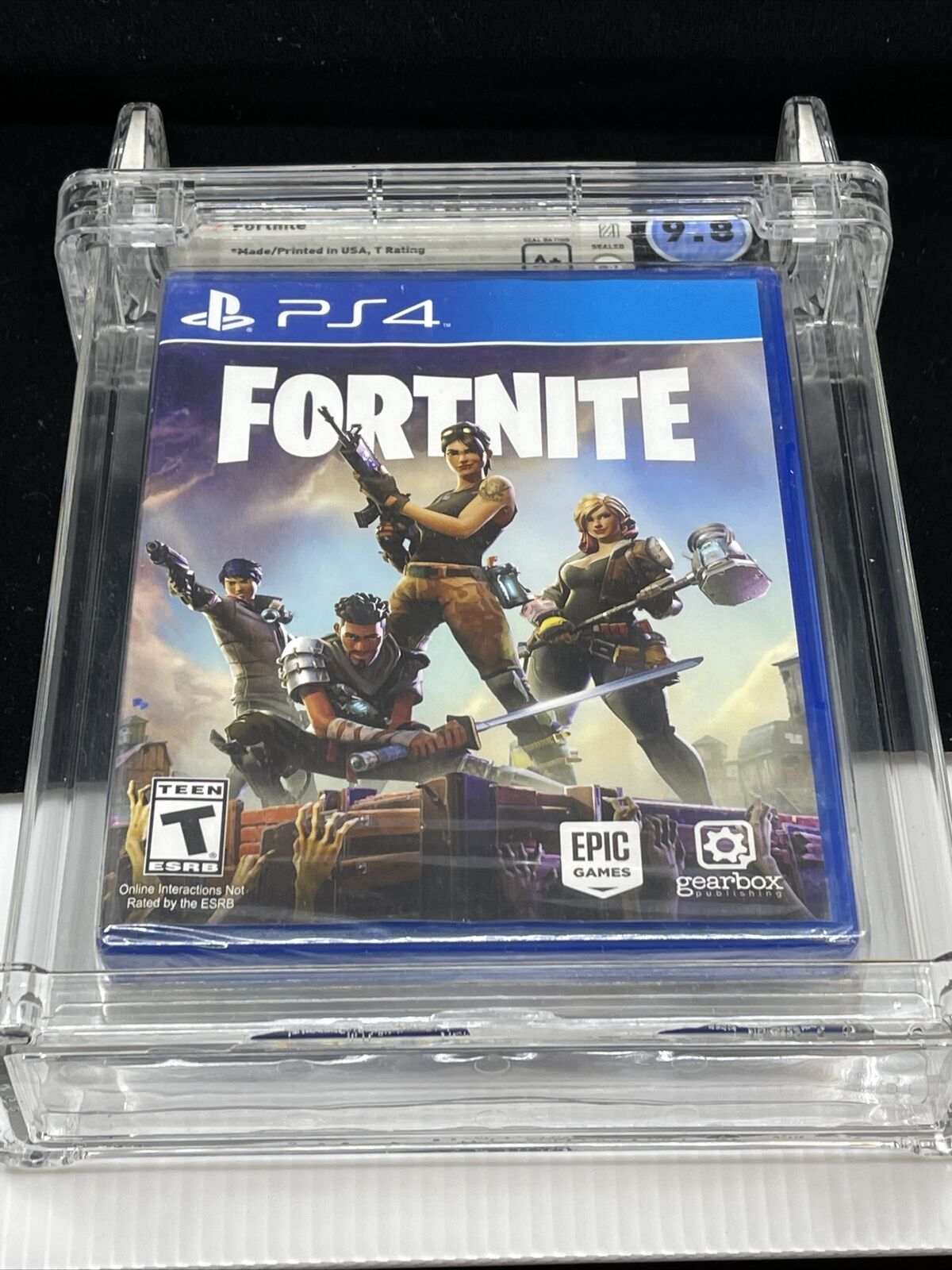 Fortnite New Sony Playstation 4 PS4 Factory Sealed WATA VGA Grade