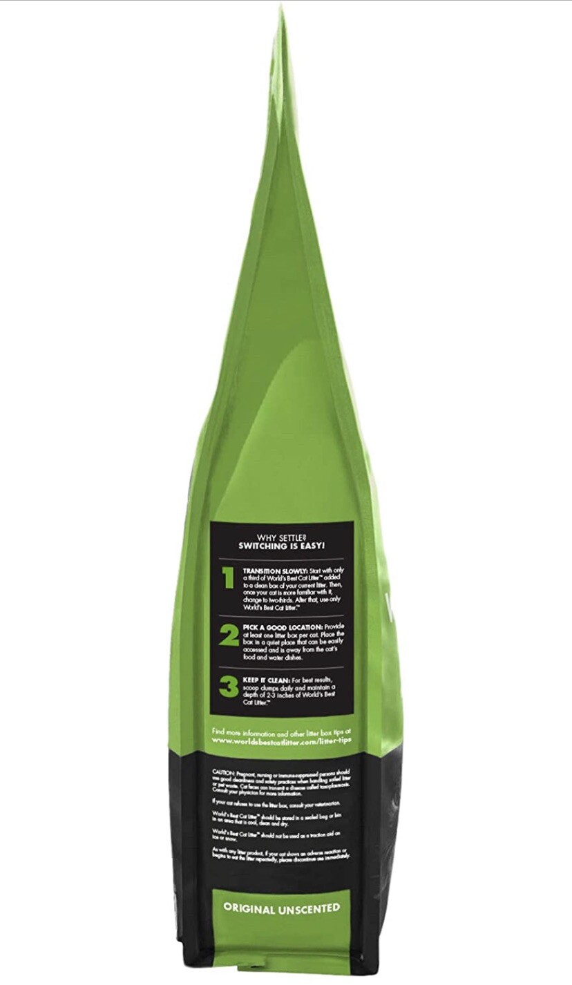 WORLD'S BEST CAT LITTER Original Unscented, 32Pounds eBay