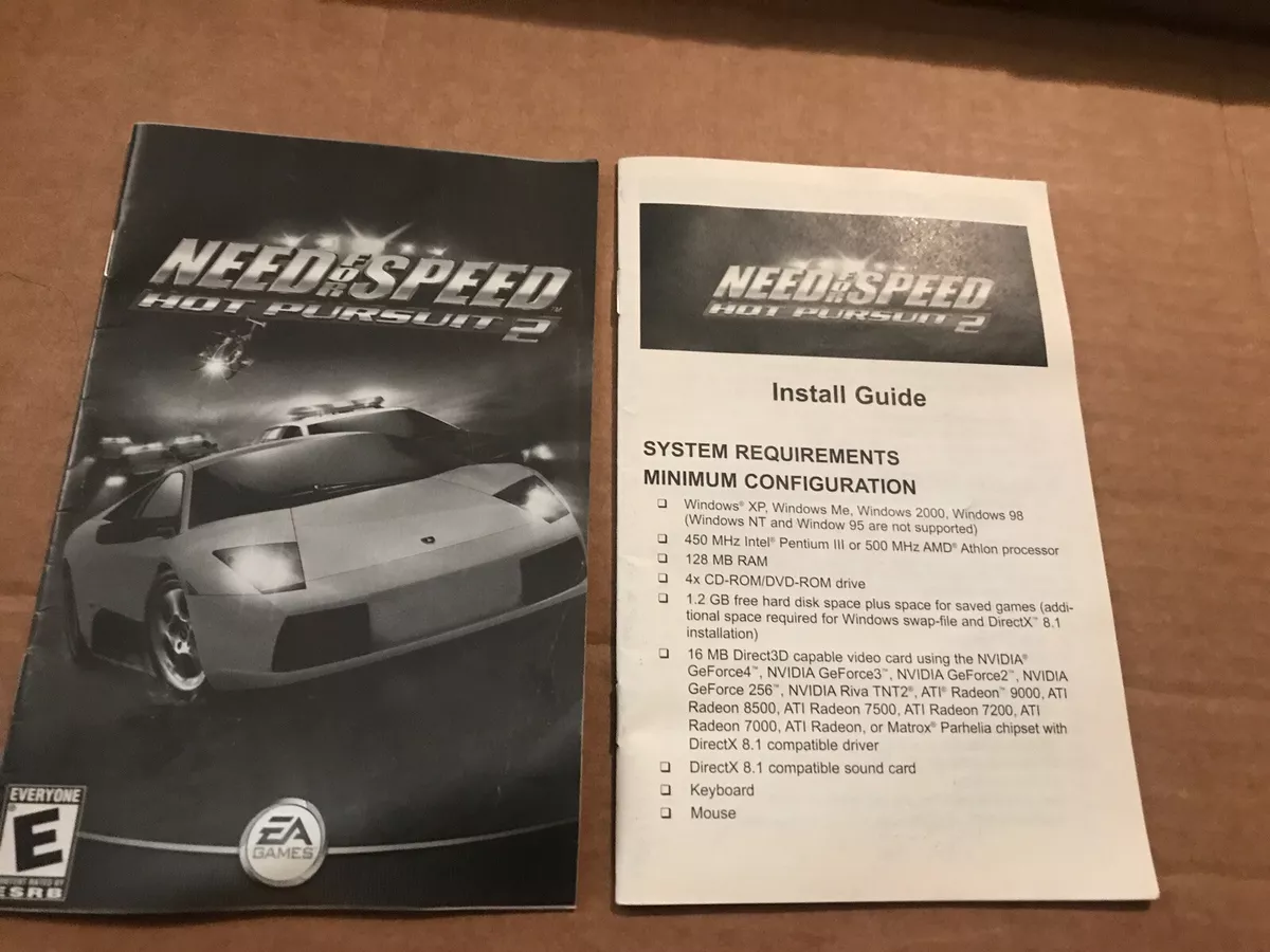 Need for Speed: Hot Pursuit system requirements