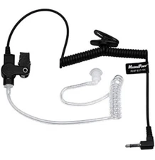 Refuelergy 3.5mm RECEIVER/LISTEN ONLY Surveillance Headset Earpiece NEW