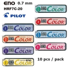 [Pilot] Color Eno Neox Erasable Pencil Lead 0.7mm - 10 pcs/Pack (Colors Select)