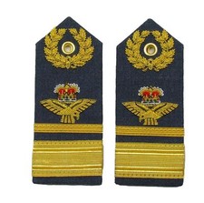 Luft Vice Marshall Epaulette Raf Regiment Flach Schulter Schulterklappe R1981