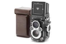 Rollei Rolleiflex 3.5F White Face TLR with Xenotar 75mm f3.5 Lens & Case #43483