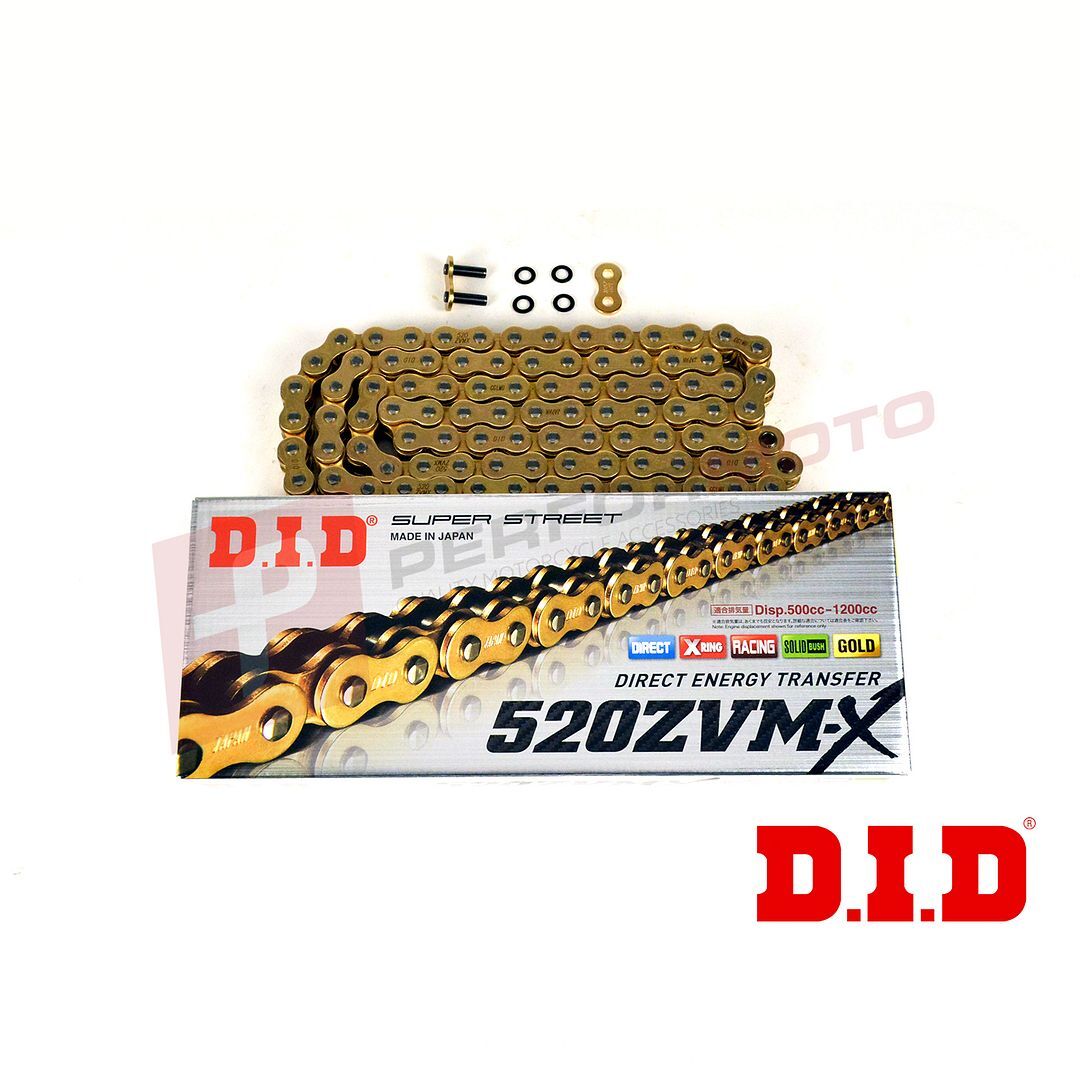 DID 520 Pitch 110 Link ZVMX Chain | eBay UK