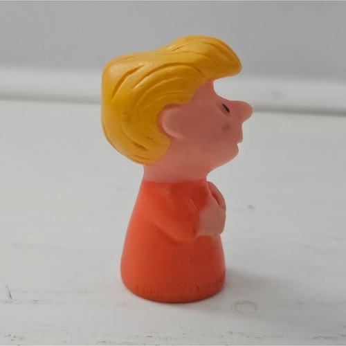 Peanuts Schroeder Figure United Feature Syndicate Toy Vintage 1951 Rubber Figure - Picture 2 of 9