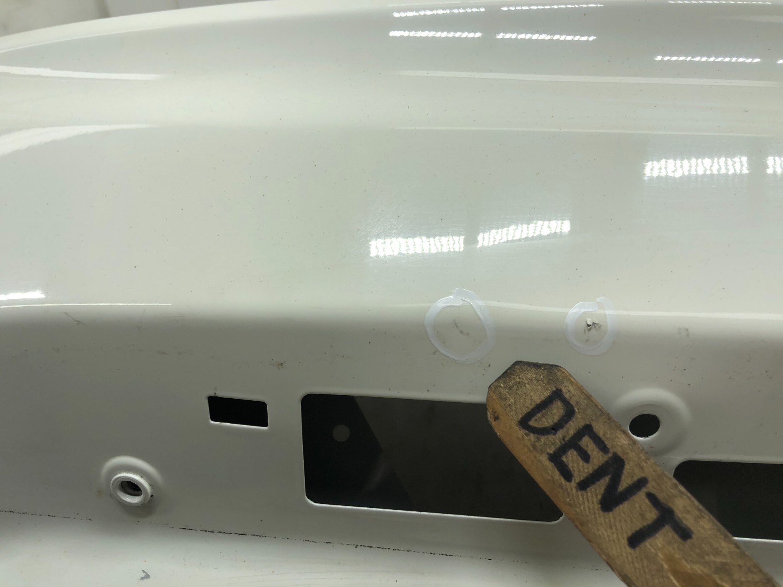 2014-2017 MASERATI GHIBLI REAR BOOT TRUNK LID OEM # NOTE DENTS.
