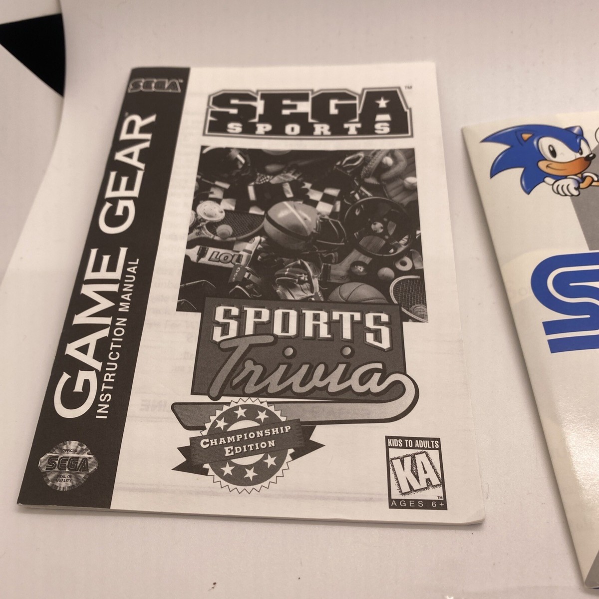Sports Trivia: Championship Edition (Sega Game Gear, 1995