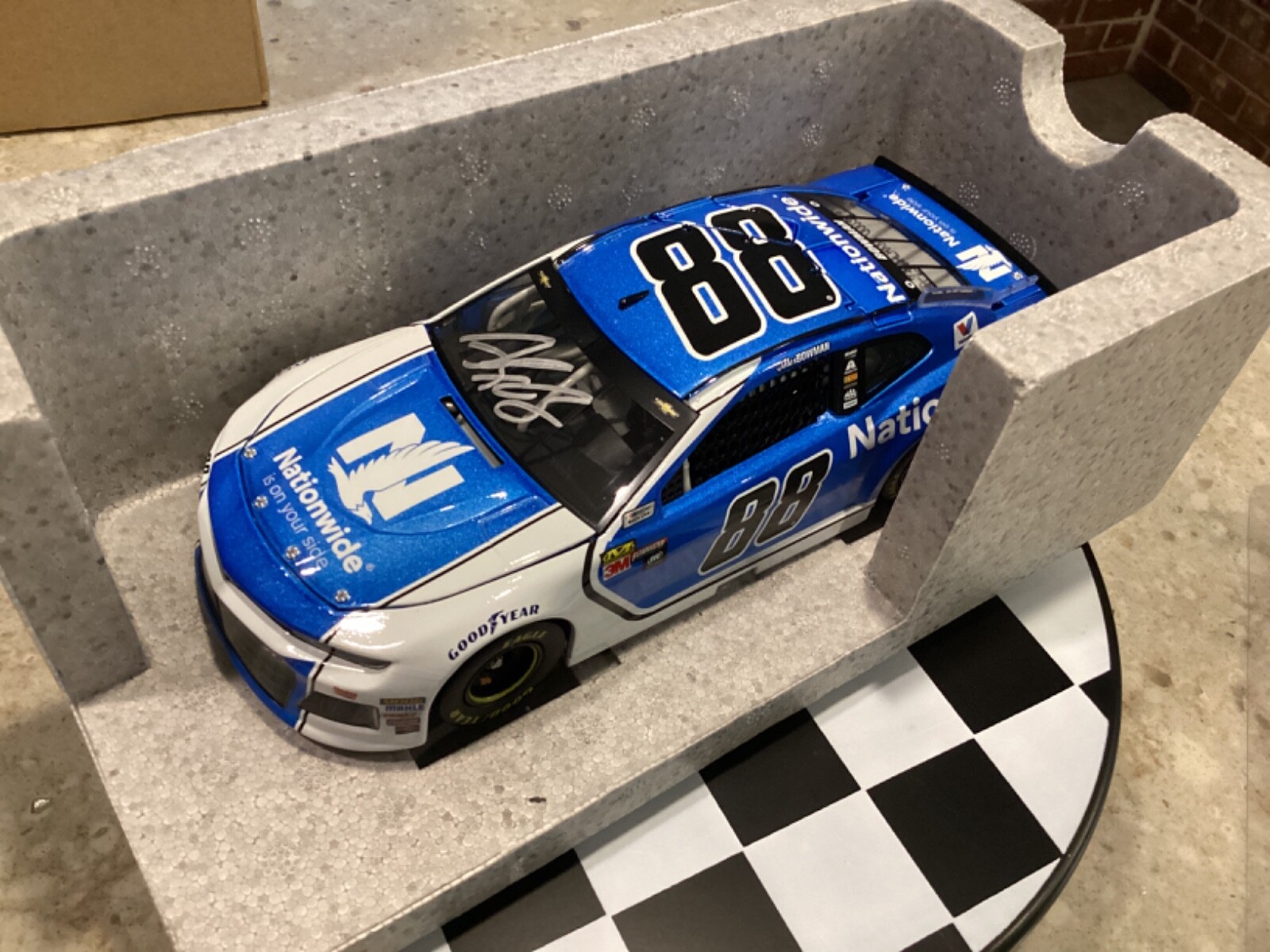 Alex Bowman #88 Nationwide Autographed 2018 Camaro - FREE SHIPPING